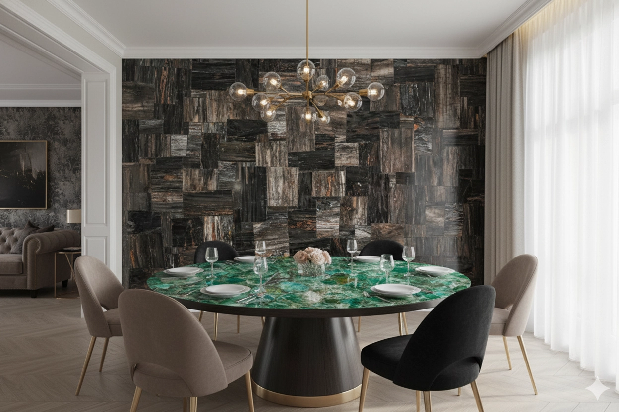 The Calming Elegance of Amethyst Semi Precious Stone Slabs