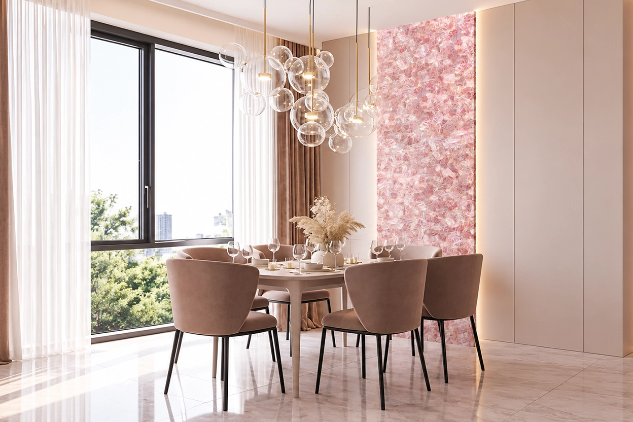 Semiprecious Stone Slabs - Luxury Marble For Walls And Countertops