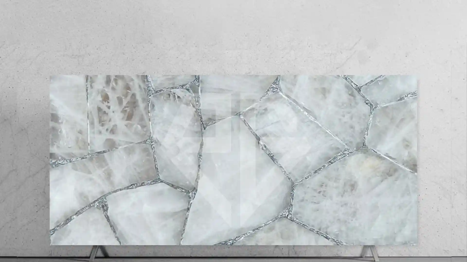 Crystal Quartz With Silver