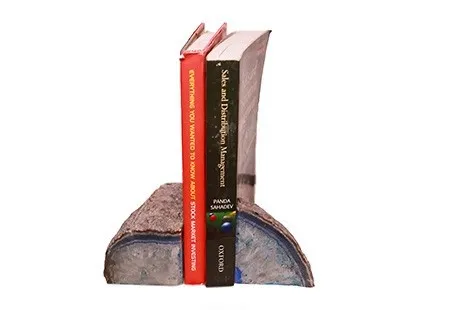 Semiprecious Stones Book Ends