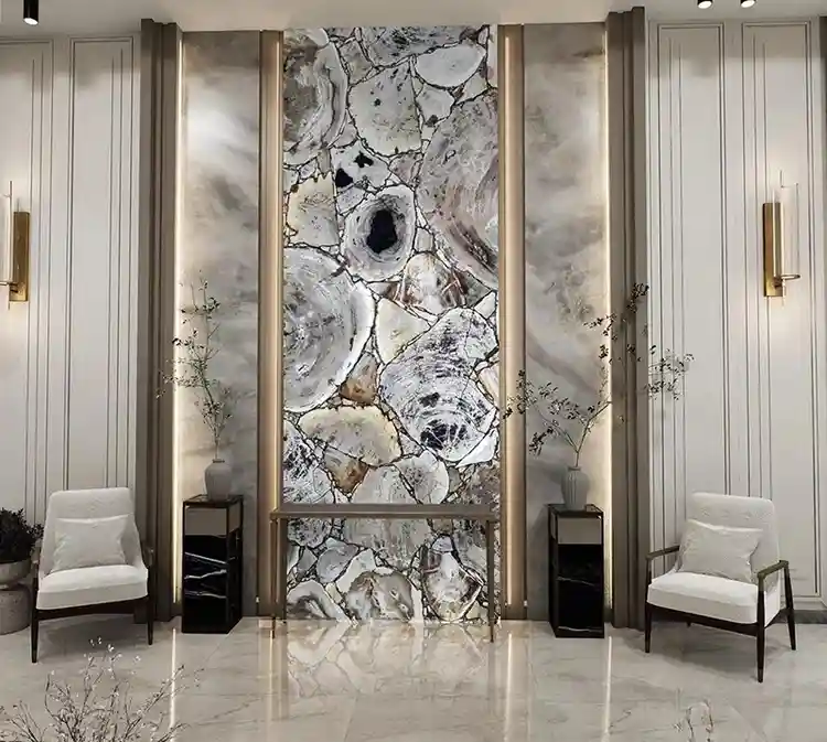 White Petrified Wood