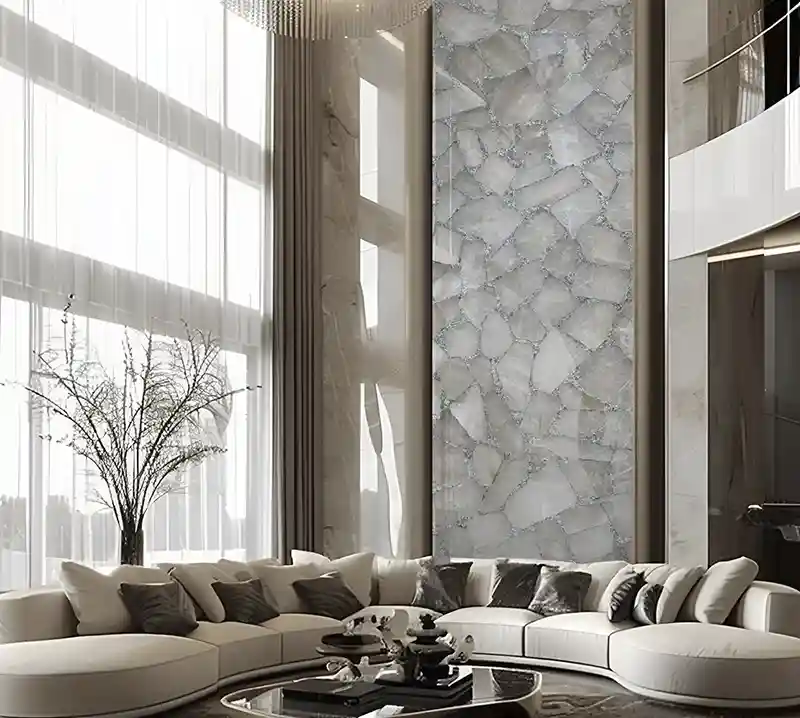 White Quartz with Sparkle